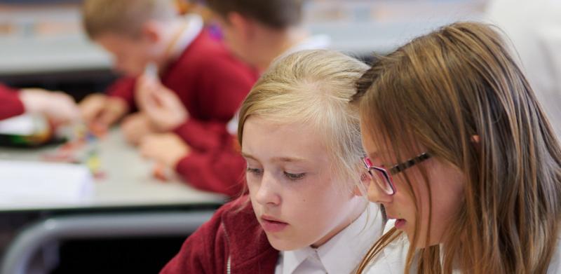NRICH activity Y6 students thinking carousel